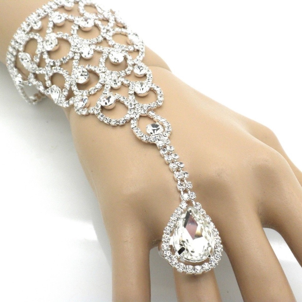 Slave Crystal Bracelet & Ring